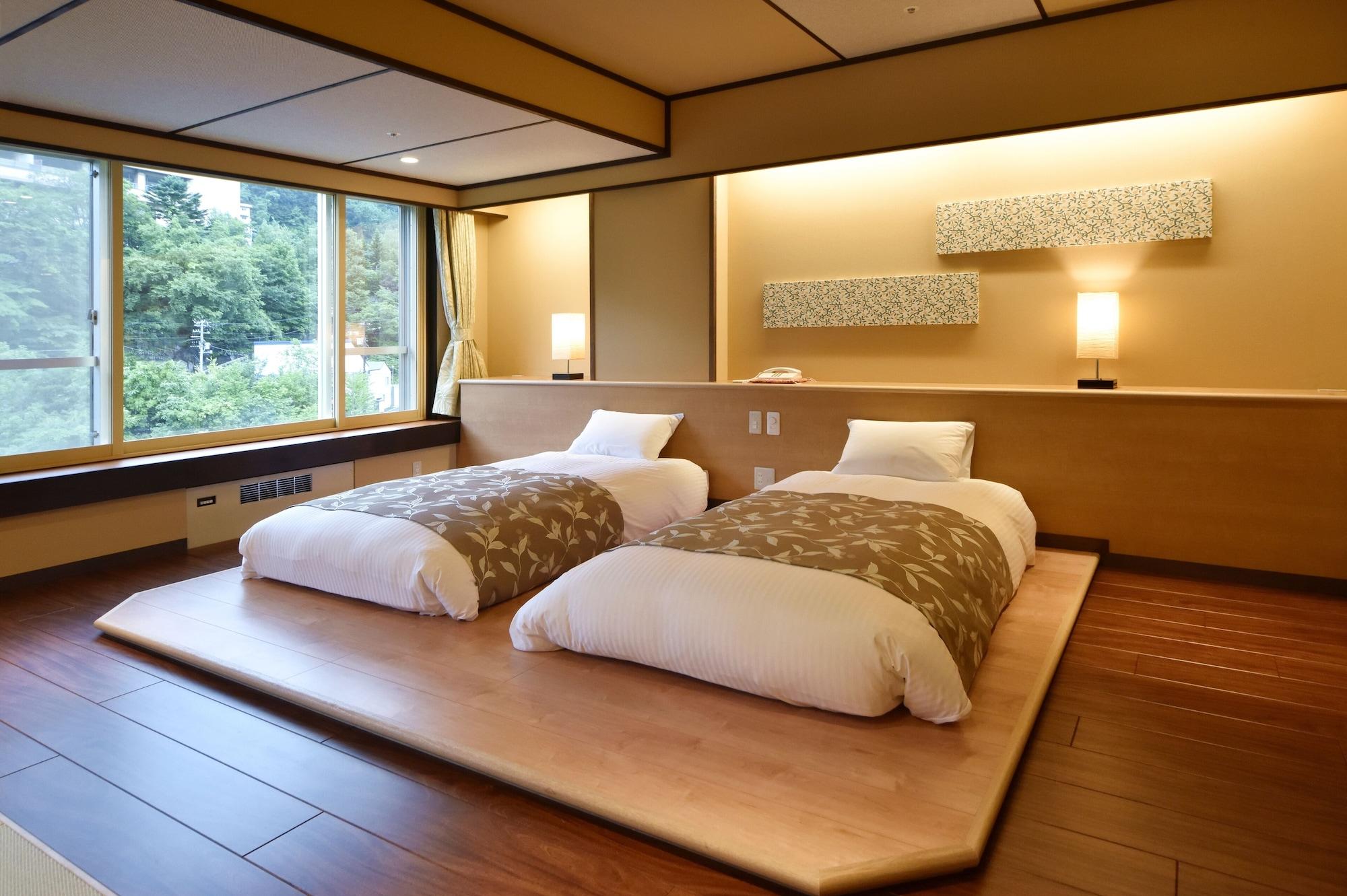 Hotel Shikanoyu Sapporo Buitenkant foto